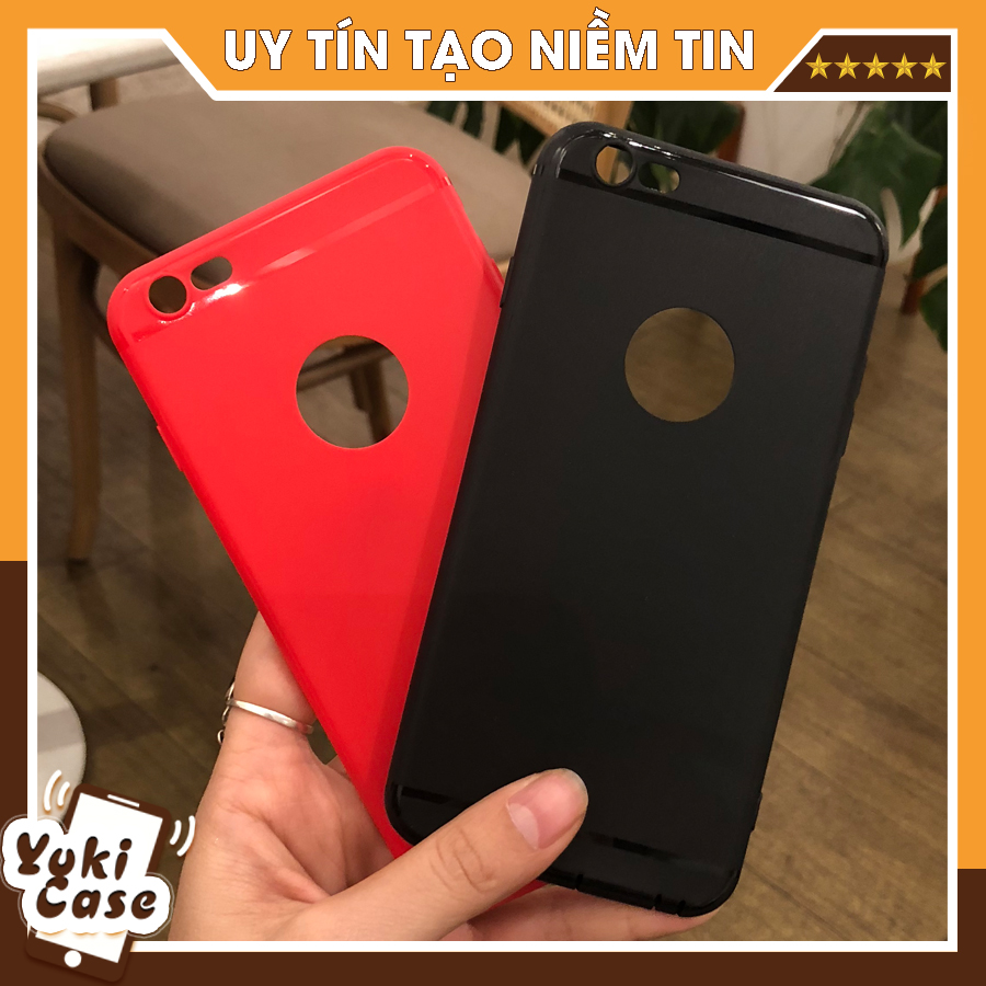 Ốp Lưng Tản Nhiệt Khoét Lỗ - Ốp Iphone Dẻo 6.6S.6Plus.6S Plus (OP028)