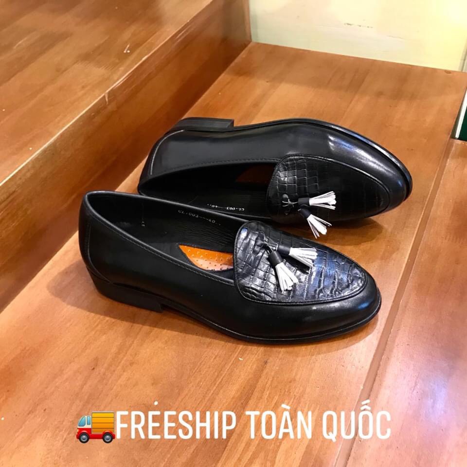 Giày Da Patina Hàn Quốc