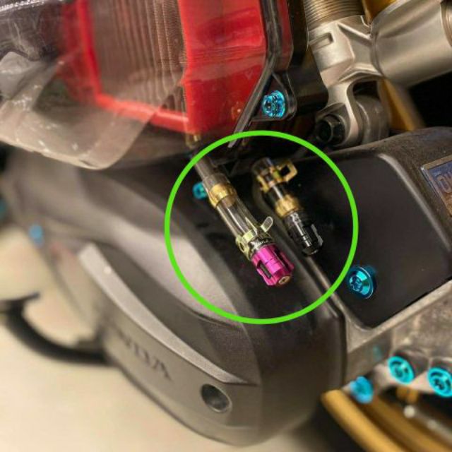 Ống xả cặn lọc gió ab vario sh nvx vision