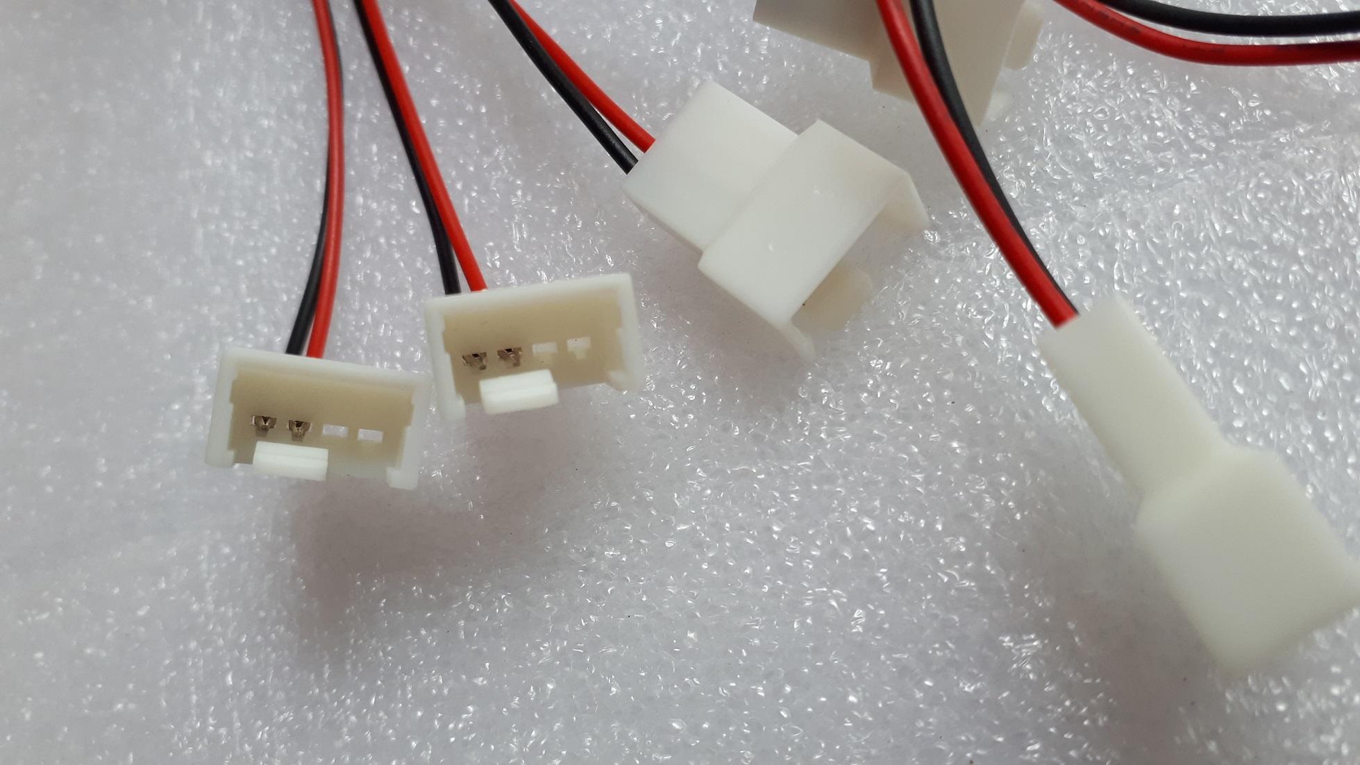 (combo 2 sợi) Jack nguồn Molex chia ra đầu 4 fan máy tính ( đầu 4pin)