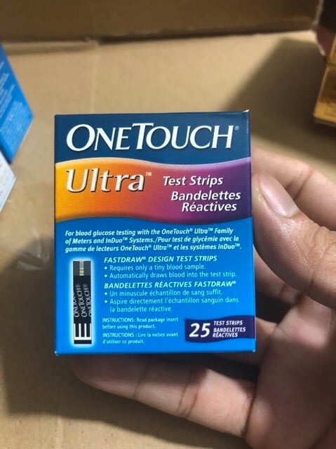 Que thử đường huyết One Touch Ultra