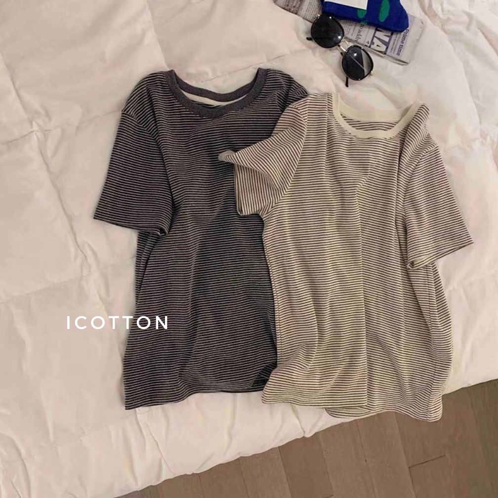 Áo thun nữ kẻ sọc thời trang Style hàn