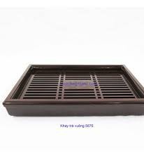 Khay trà giả gỗ nhựa việt nhật