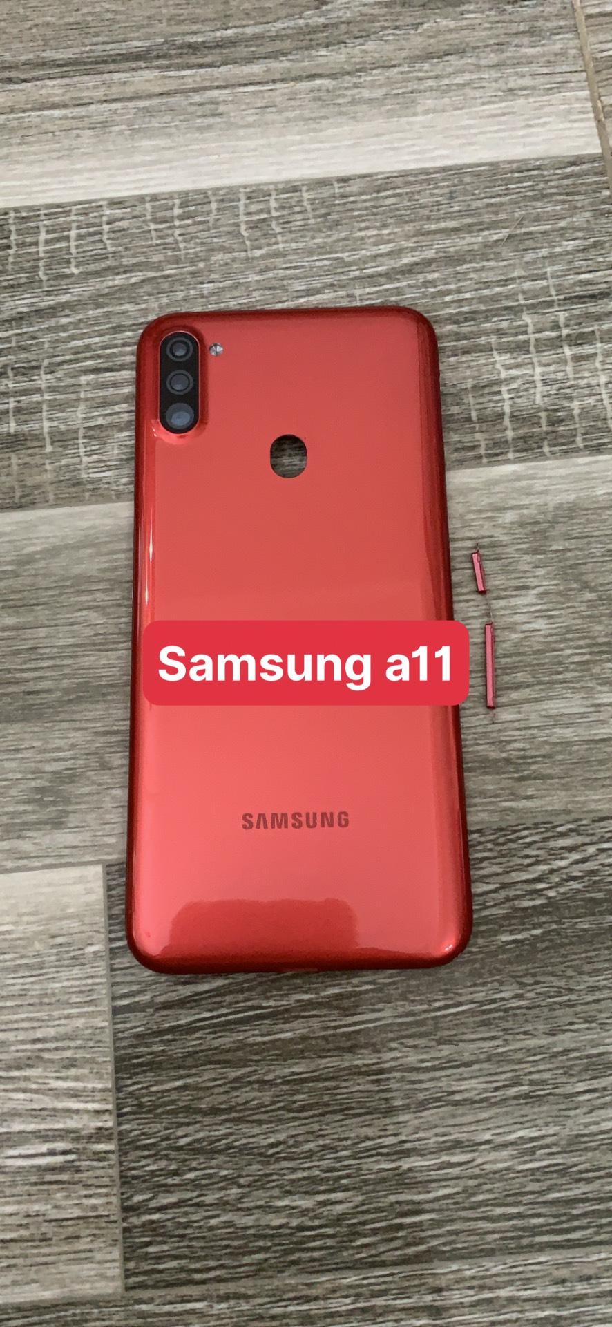 Nắp lưng điện thoại samsung A11 -zin