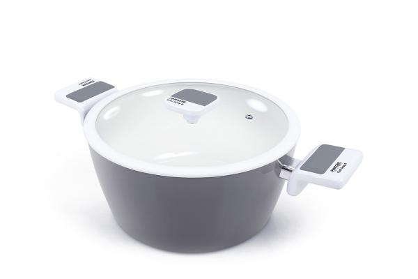 Nồi Moneta Pantone 24cm màu ghi
