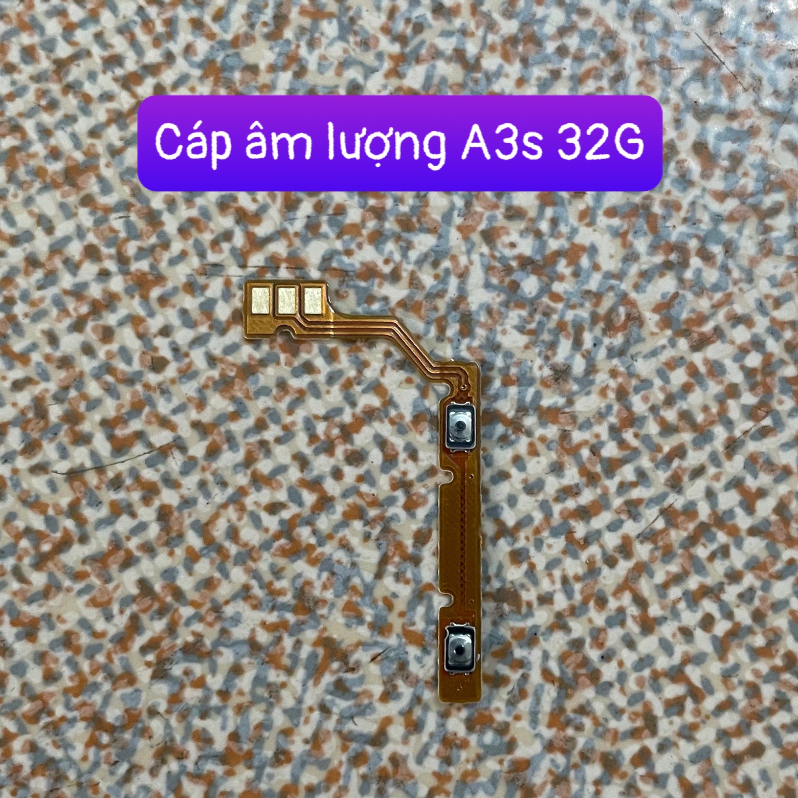 cáp nguồn / âm lượng oppo A3s 32G (chọc sim trên)