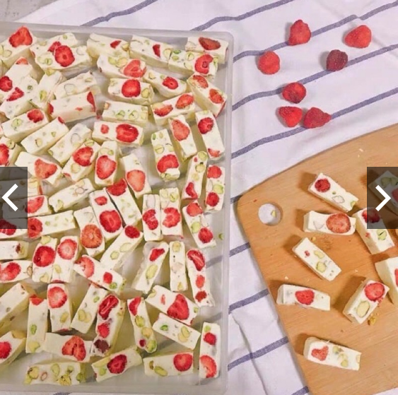 [HCM][SALE] DÂU TÂY NGUYÊN QUẢ SẤY GIÒN (NGUYÊN LIỆU LÀM KẸO NOUGAT) - ĐỒ ĂN VẶT - ĂN VẶT - BÁCH HÓA ONLINE UY TÍN - ăn vặt siêu ngon