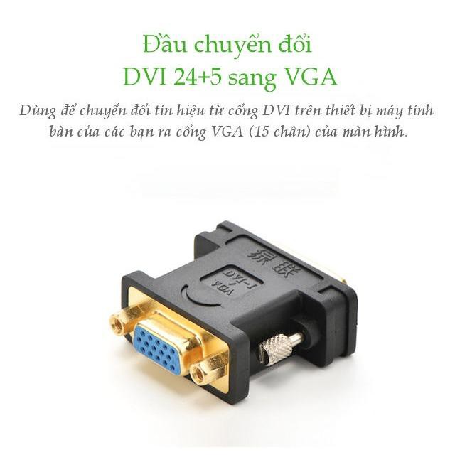 Đầu chuyển đổi DVI 24+5 sang VGA Ugreen 20122