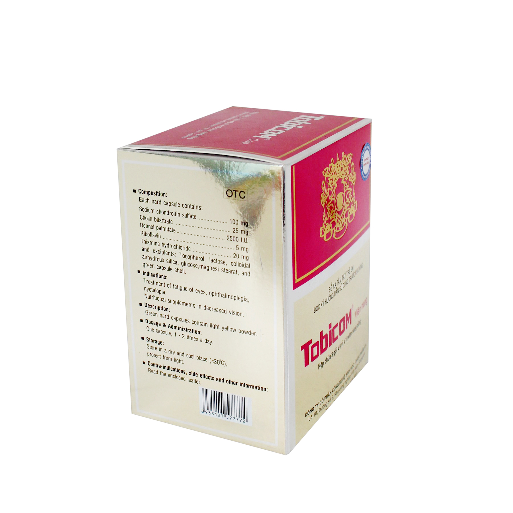 TOBICOM Uống Bổ Mắt