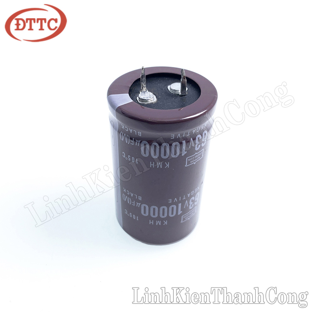 Tụ 10000uF 63V Rubycon (30x50mm)