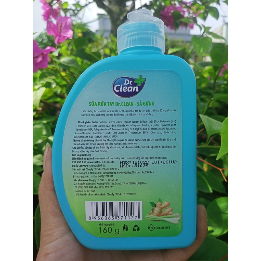 Sữa rửa tay Dr Clean 160g