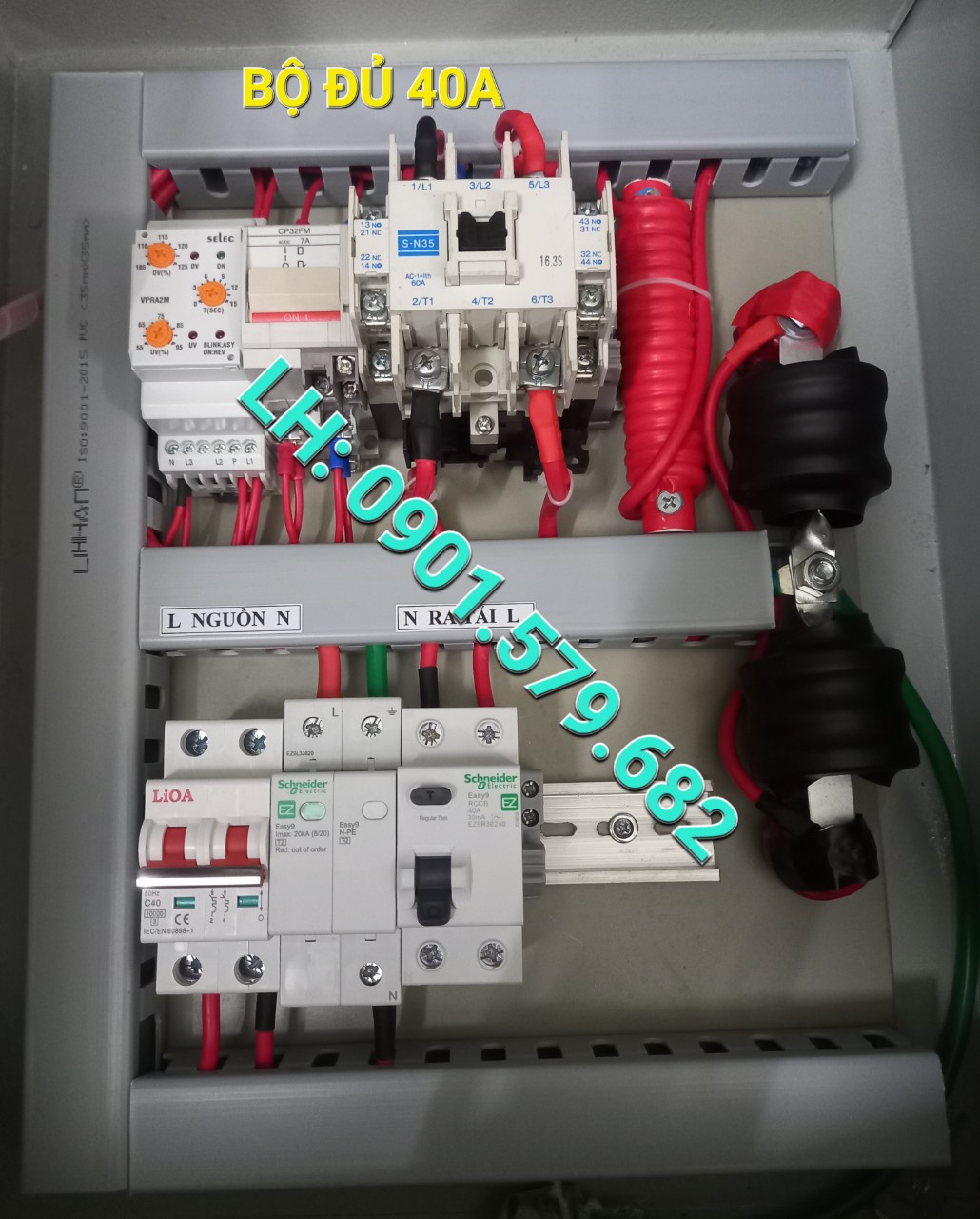 TỦ CHỐNG SÉT GIA ĐÌNH ĐA CHỨC NĂNG 40A60A