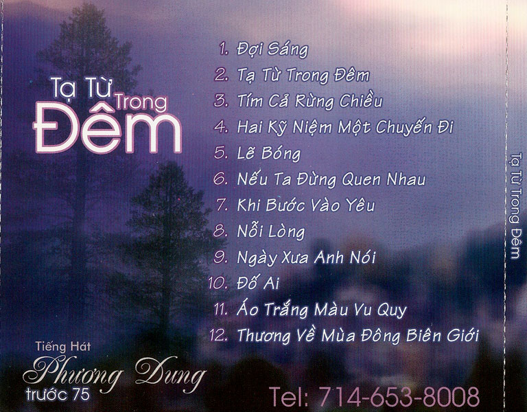 [MDCD] Bộ 3 Đĩa CD Phương Dung - Thu âm trước 1975