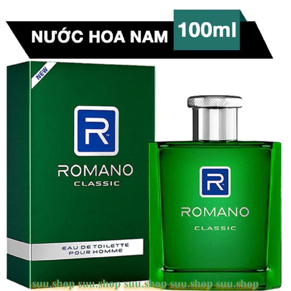Nước Hoa Nam Romano Classic 100ml