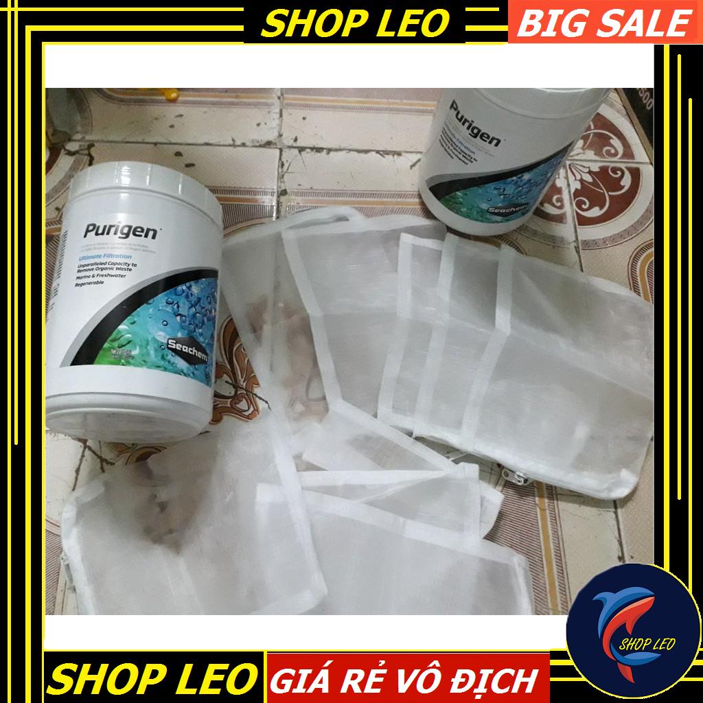 Túi đựng purigen có khóa - túi chuyên dụng đựng Pirigen - phụ kiện cá cảnh - shopleo
