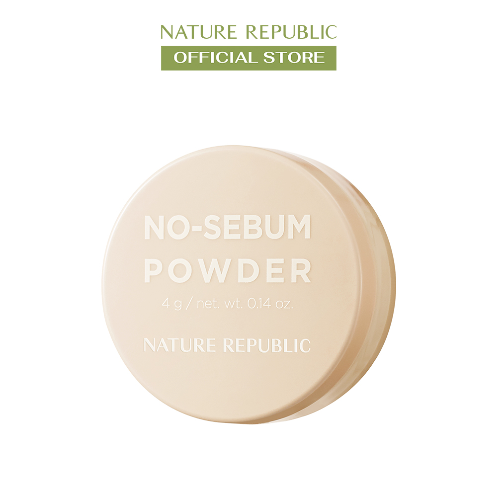 Phấn phủ Nature Republic Provence Tea Tree No-Sebum Powder 4g