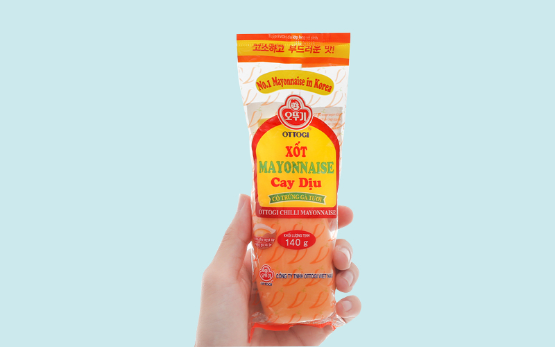Xốt mayonnaise cay dịu OTTOGI 140 g
