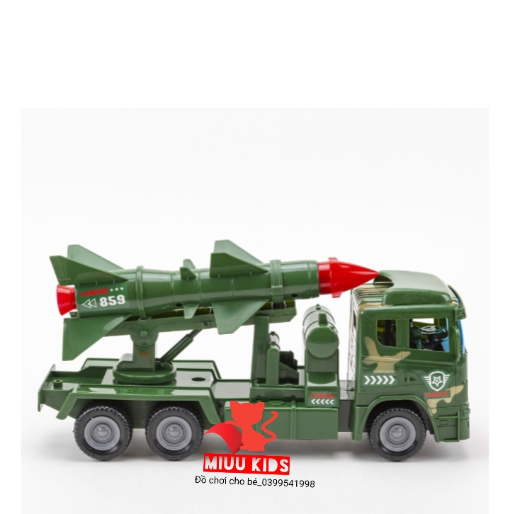 Đồ Chơi Mô Hình Xe Quân Sự Tên Lửa Hàng Việt Nam
