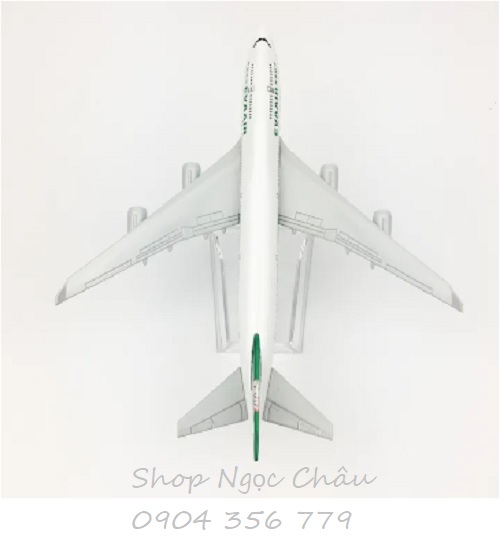 Mô hình máy bay tĩnh B747 Eva Air 16cm