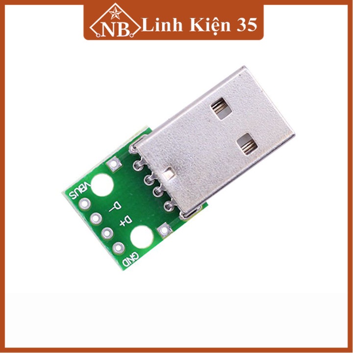 Bo chuyển USB-4P TO 2.54mil chân cắm DIP
