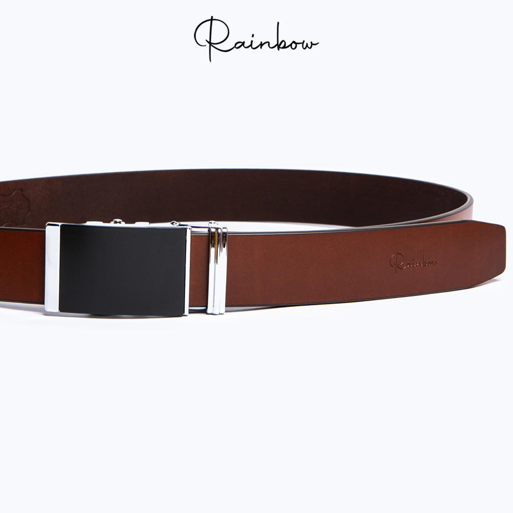 Thắt lưng nam thời trang Rainbow BELT-005-BLK màu đen