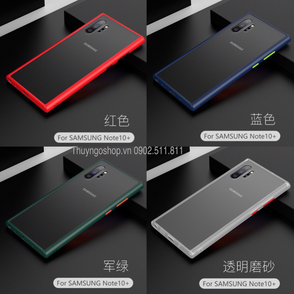 [HCM]Note10/Note10 Plus - Ốp lưng nhám chống vân tay
