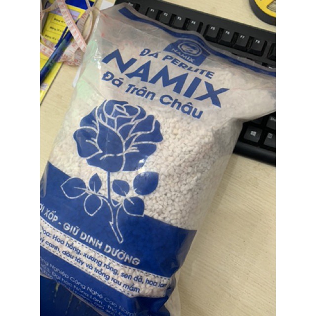 Đá perlite - đá trân châu dùng trộn đất 5l