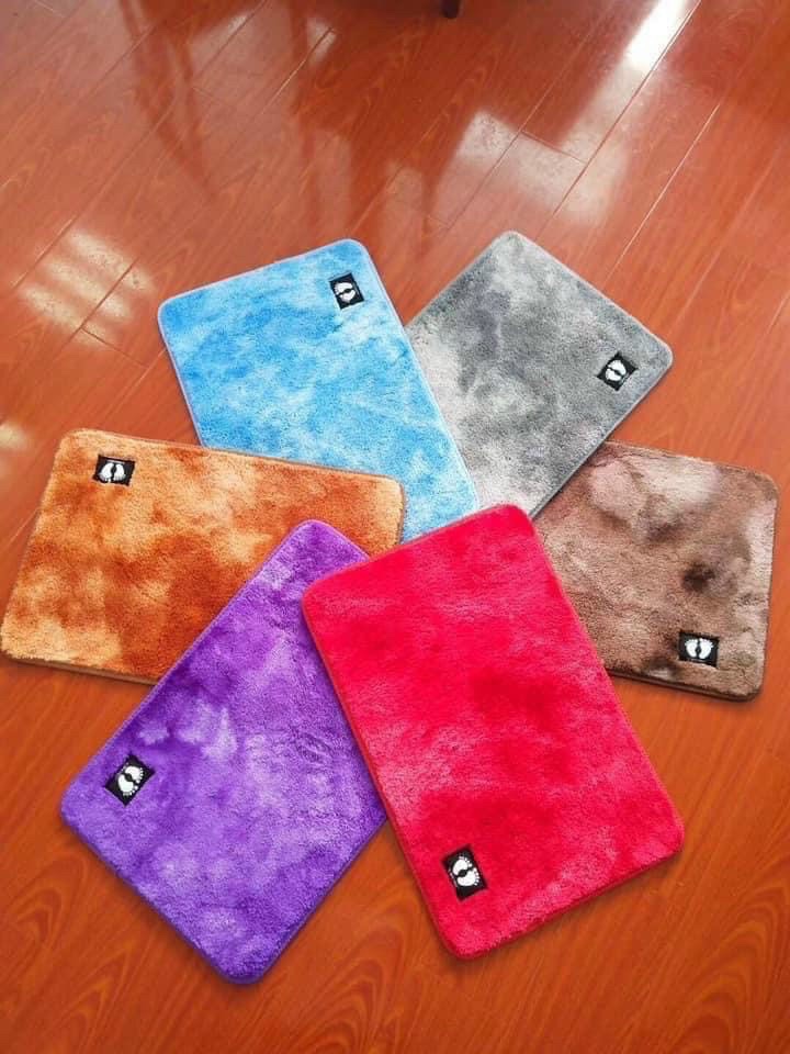 Thảm Chùi Chân Sợi Cotton Thấm Hút Tốt ( KT: 40 cm x 60 CM)