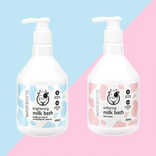 [HCM]SỮA TẮM CON BÒ WASTON Milk Bath THÁI LAN 450ML