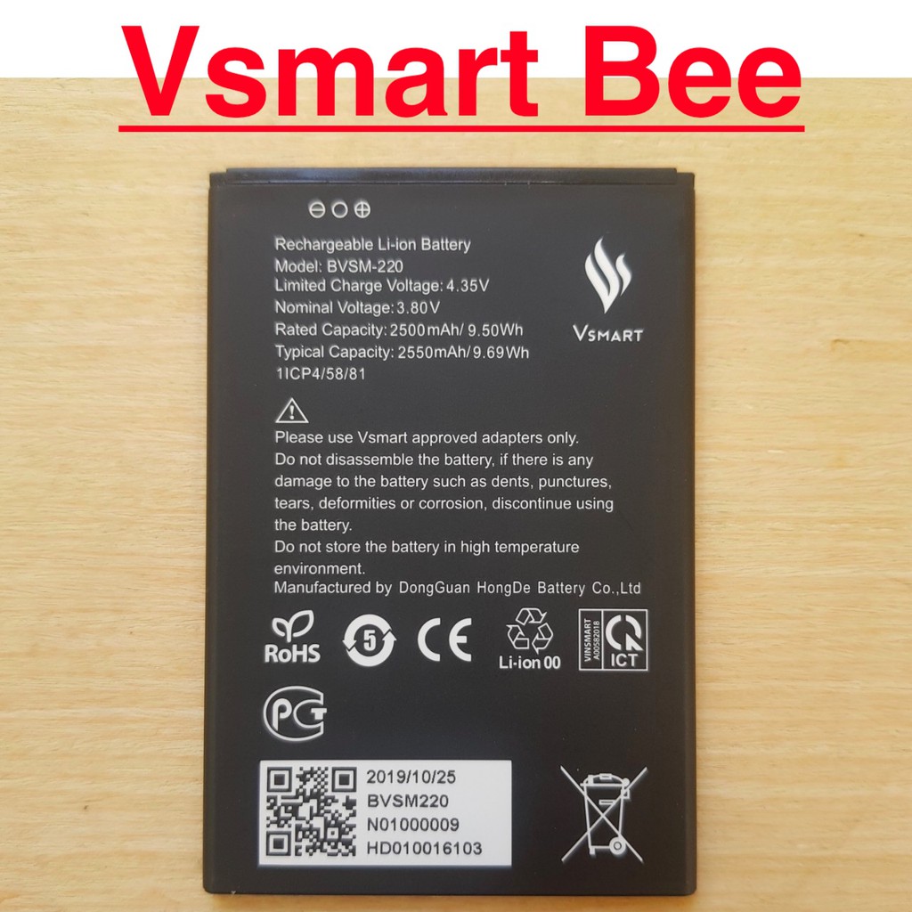 Pin thay thế vsmart bee bvsm220 chất lượng giữ pin tốt