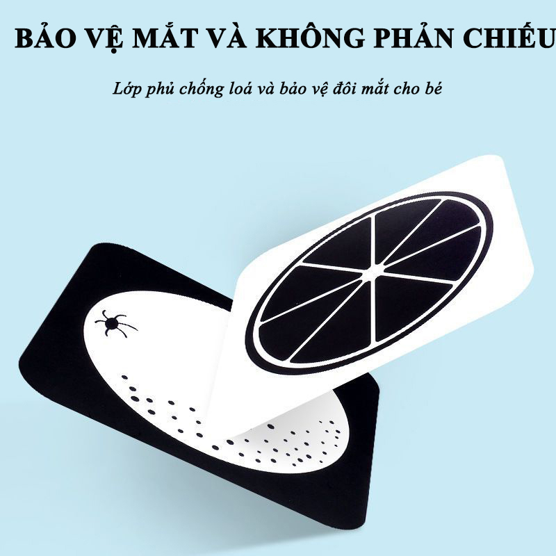  Bộ thẻ gấp kích thích thị giác cho bé