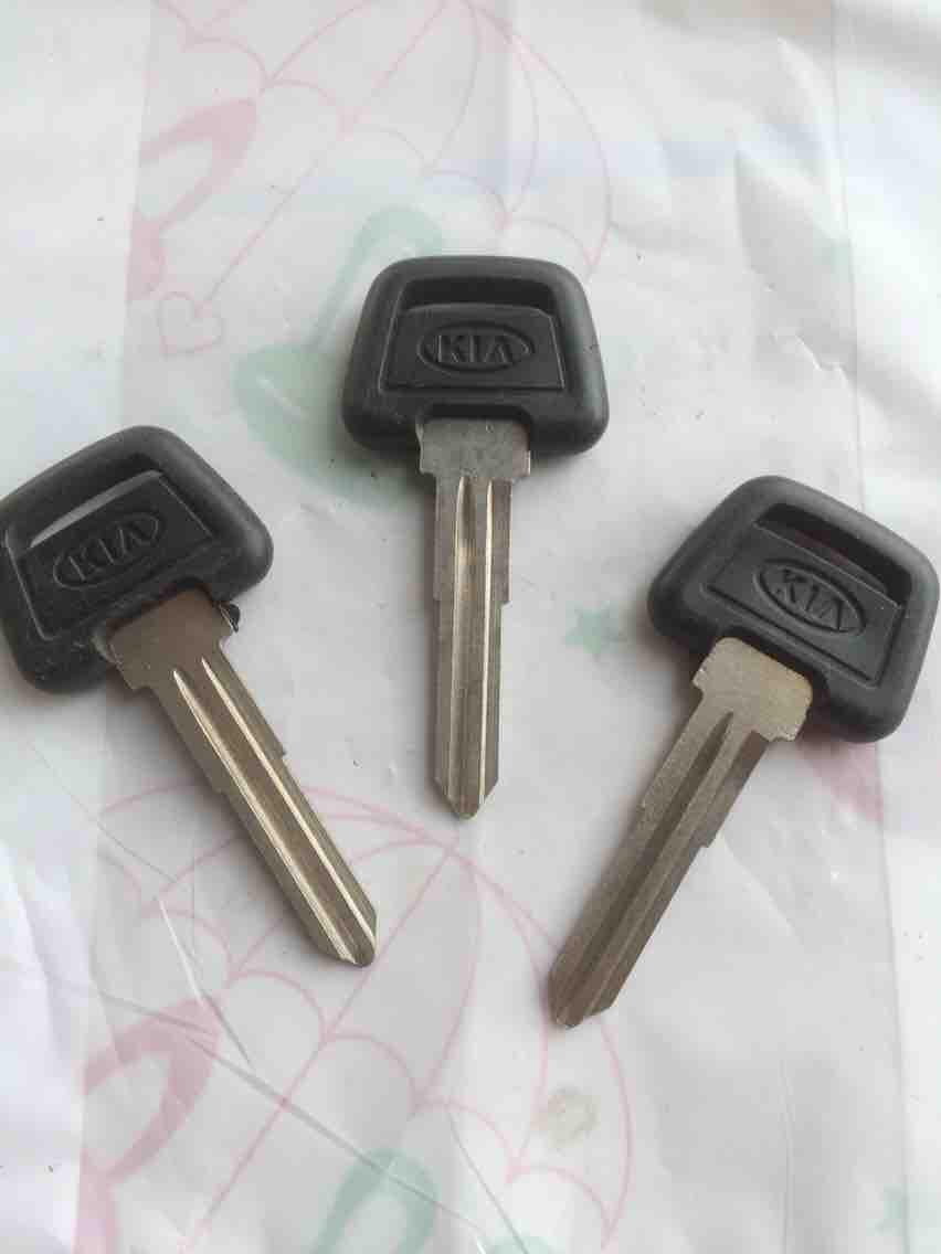 Combo 3 phôi chìa khoá xe KIA , RẢNH TRÁI