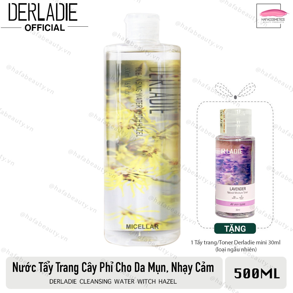 Tinh Chất Chấm Mụn Tràm Trà Derladie Herbal Ampoule For Blemish 10ml (Xẹp Mụn, Khô Cồi Sau 72h) _ Derladie Chính Hãng