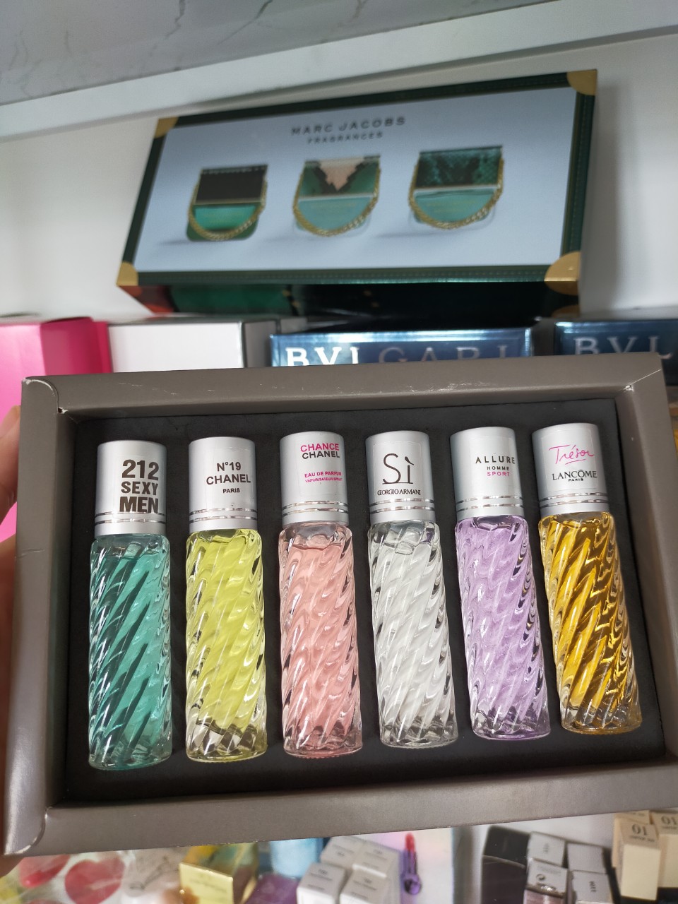 Set nước hoa 6 chai mini 6ml