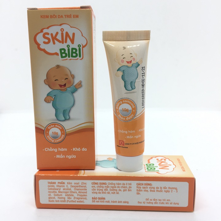 Kem Bôi Da Trẻ Em SKINBIBI tuýp 10g