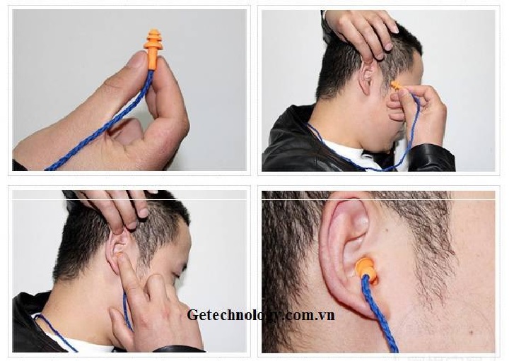 3 đôi NÚT BỊT TAI CHỐNG ỒN 3M1270 NÚT BỊT TAI 3M1270