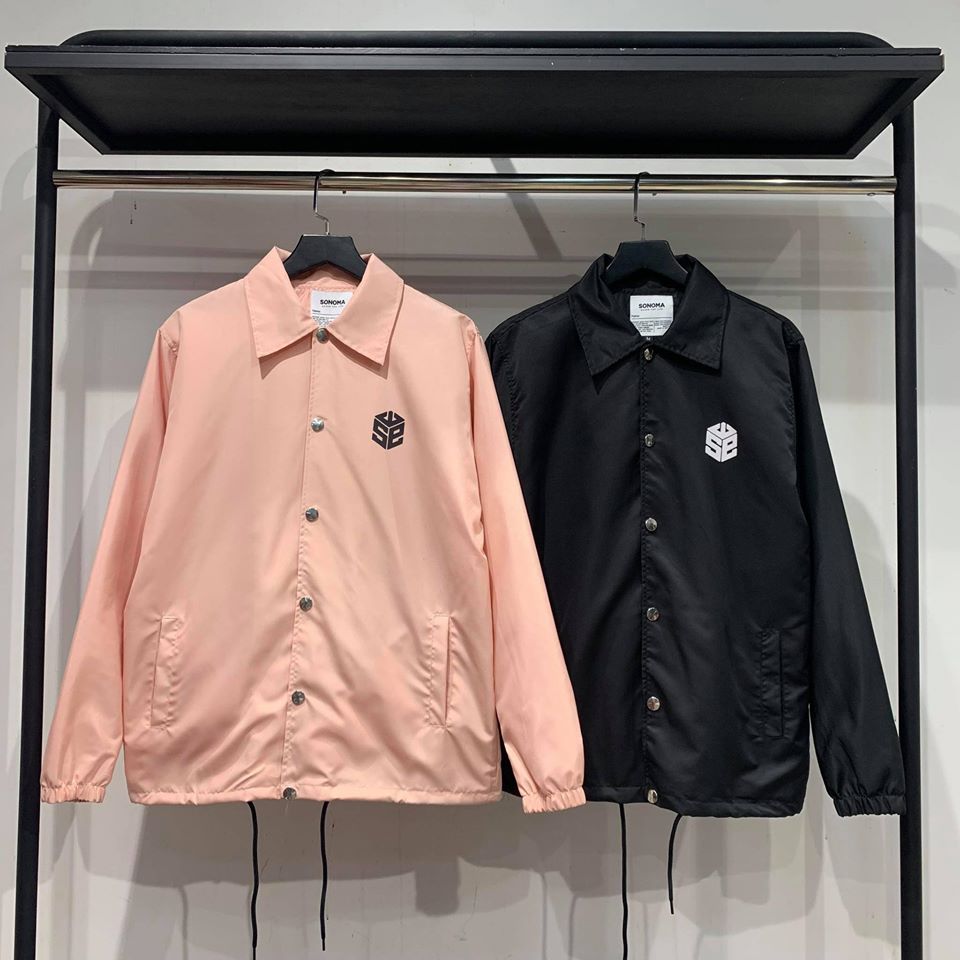 [YoloBoutique] ÁO KHOÁC DÙ SWE (ĐEN, HỒNG)