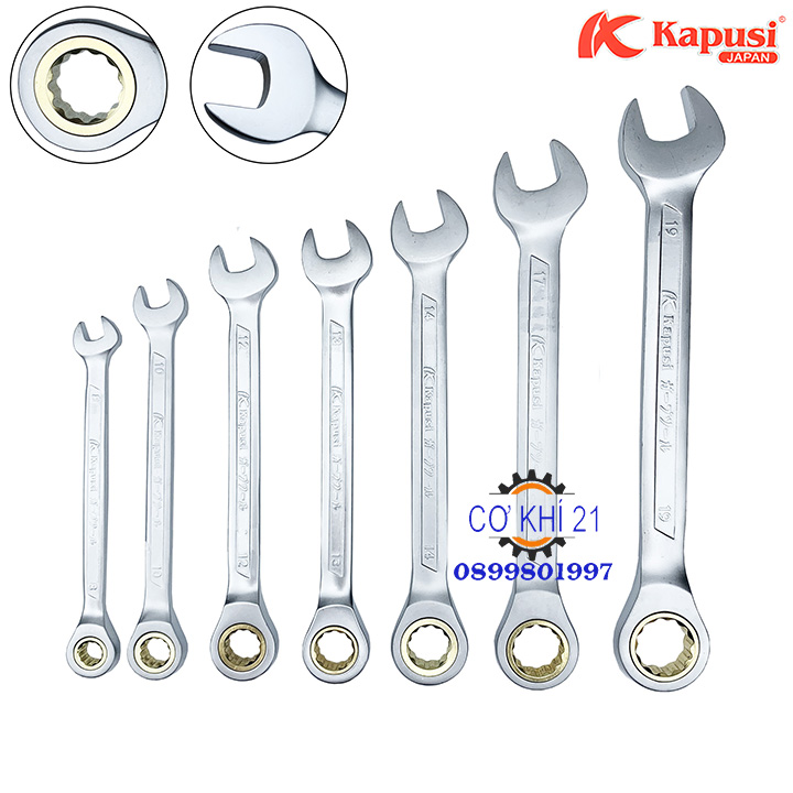 Bộ Cờ Lê, Cờ Lê Tự Động KAPUSI JAPAN 7PC