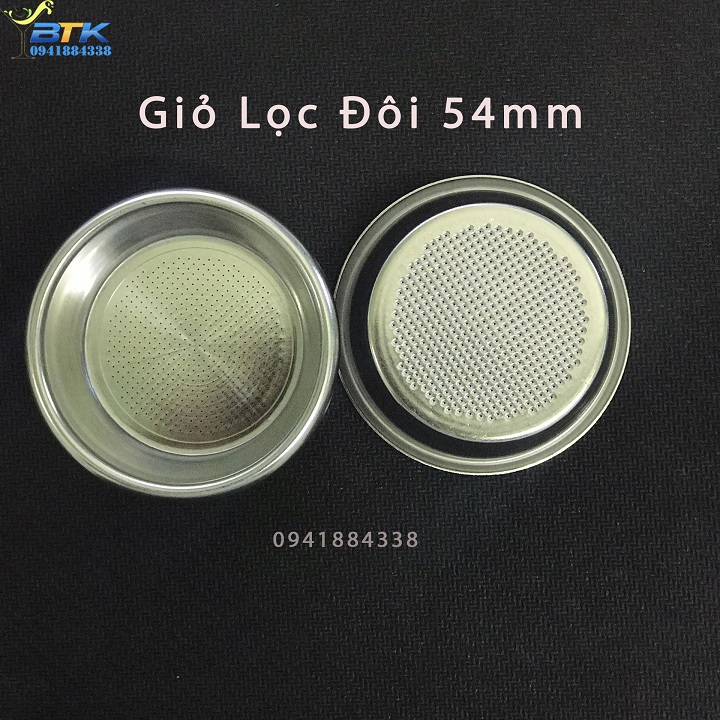 Filter double 54mm - giỏ lọc đôi 54mm