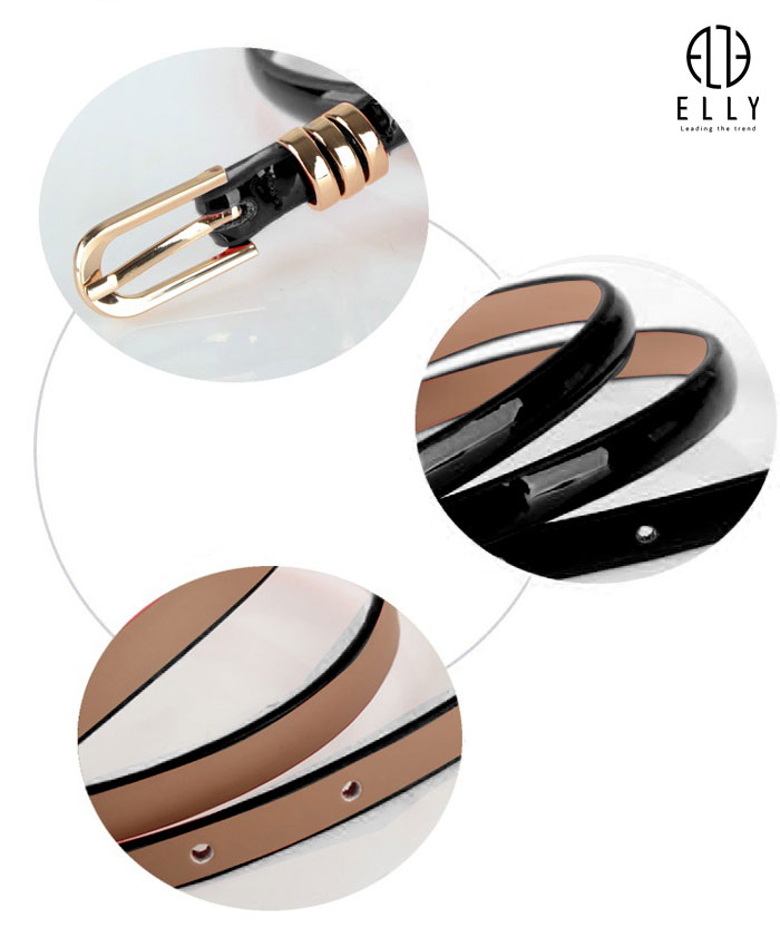 Dây lưng nữ cao cấp da thật ELLY – ED16