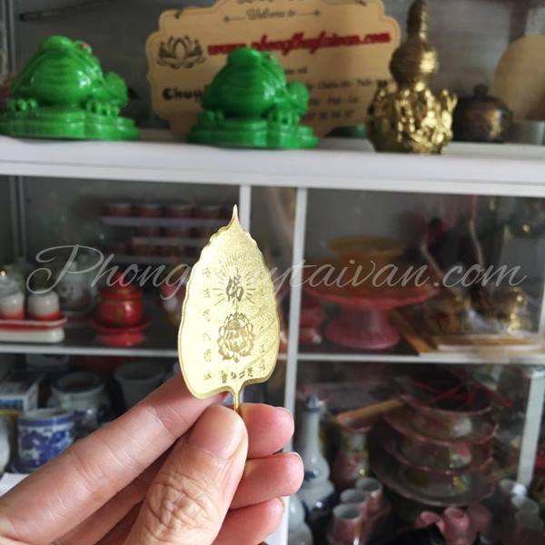 Lá Bồ đề bình an Phật Quan Âm