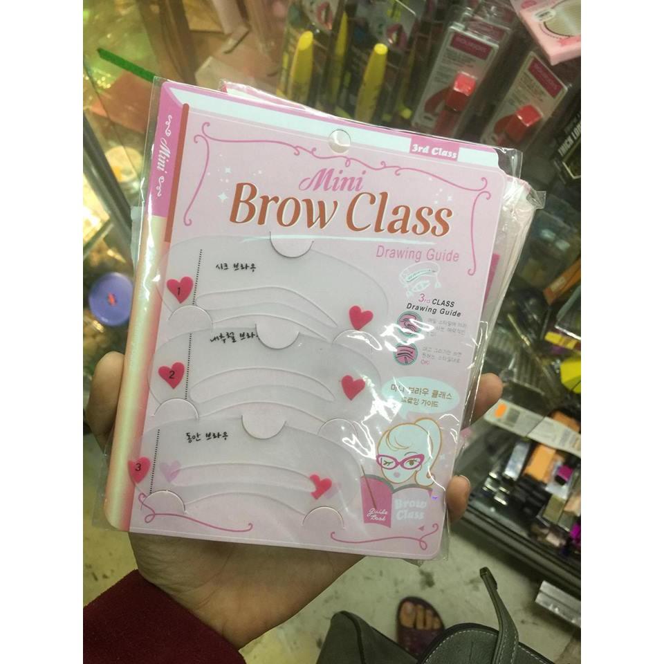 [HCM]Bộ 3 khung kẻ chân mày Brow Class