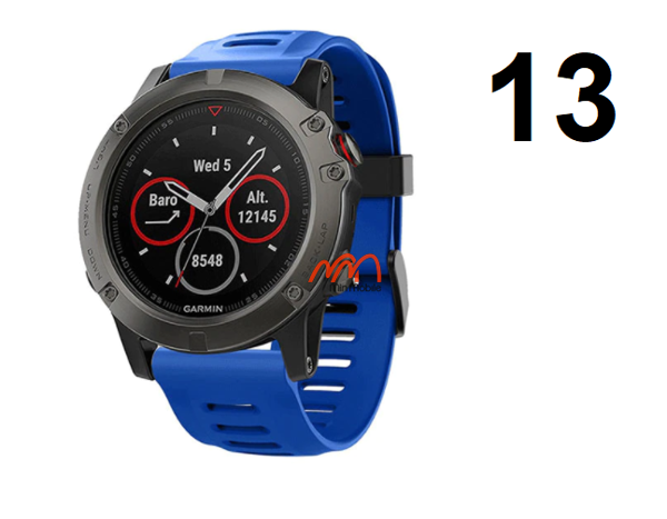Dây Đeo Silicon Garmin Fenix 3 / Fenix 3 HR SC01