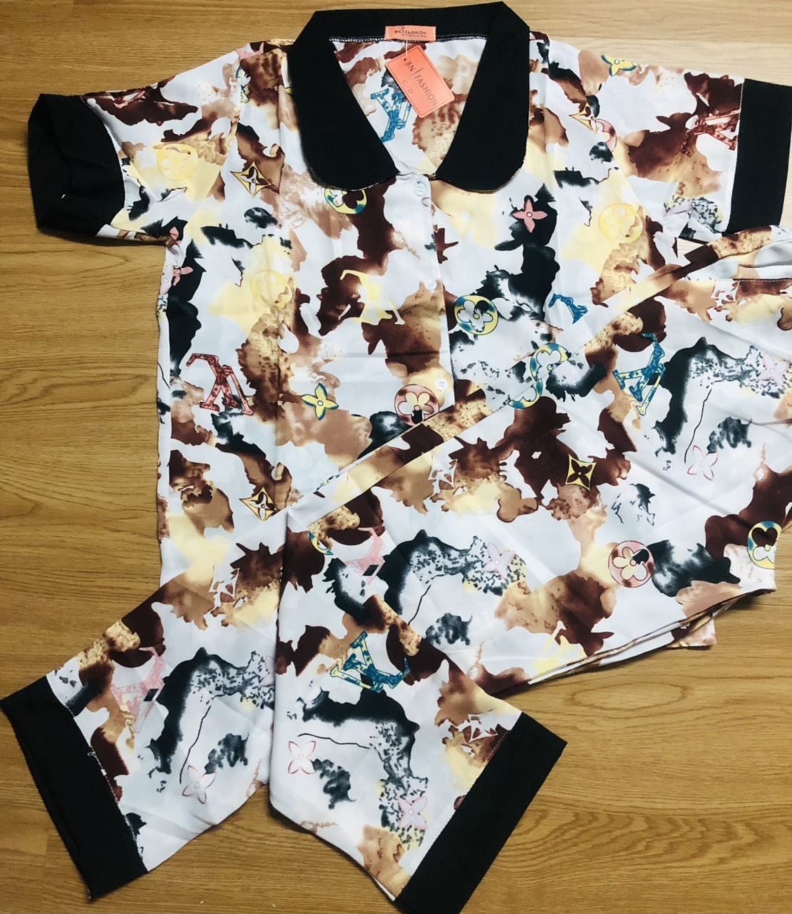 BỘ PIJAMA LỤA MANGO CAO CẤP