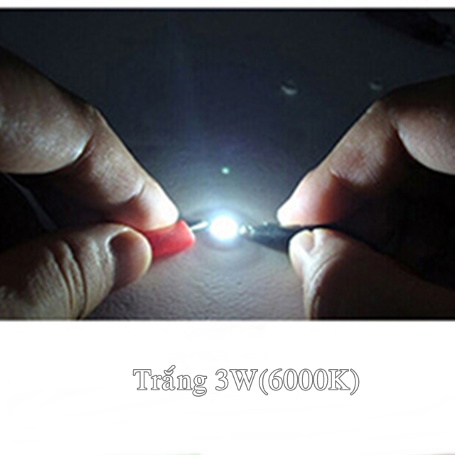 [HCM]Chip led Luxeon 3W nhập khẩu độ bền cao (1 túi chip led 3W = 5 cái)