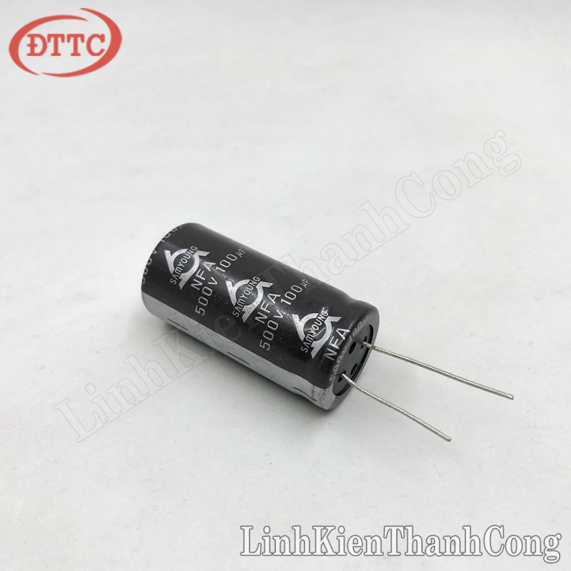 Tụ SAMYOUNG 100uF 500V (20x40mm)