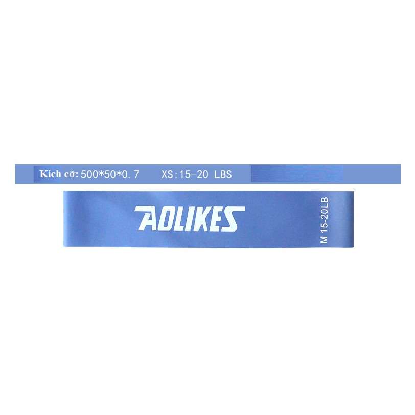 BỘ 6 DÂY MINIBAND TẬP MÔNG CHÍNH HÃNG AOLIKES