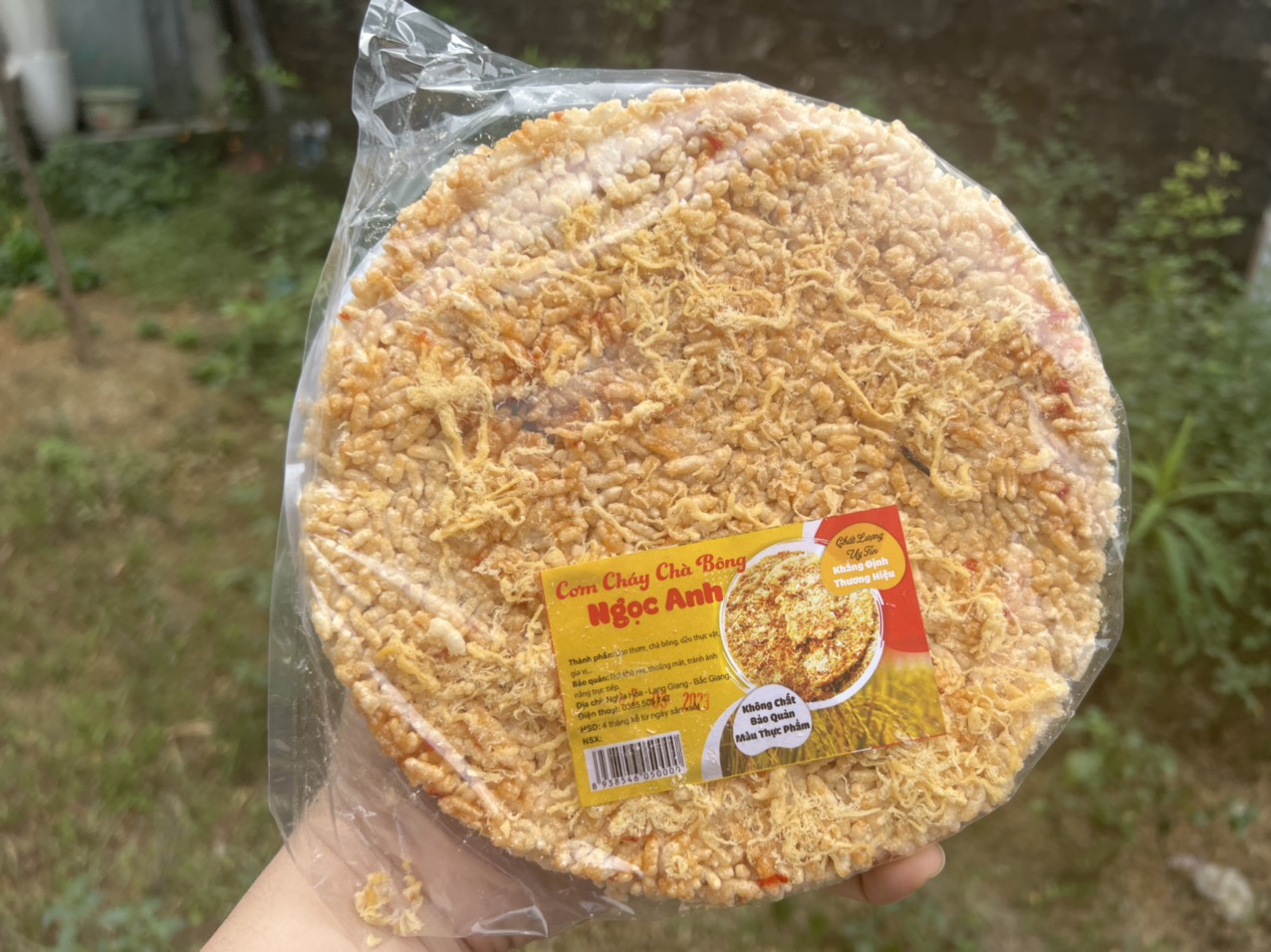 COMBO 2 BỊCH CƠM CHÁY CHÀ BÔNG GIÒN NGON ĐẬM VỊ
