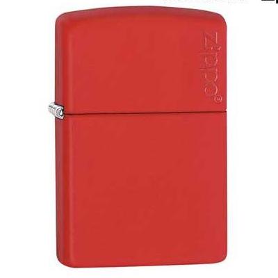 Zippo 233ZL - Zippo Red Matte with Logo