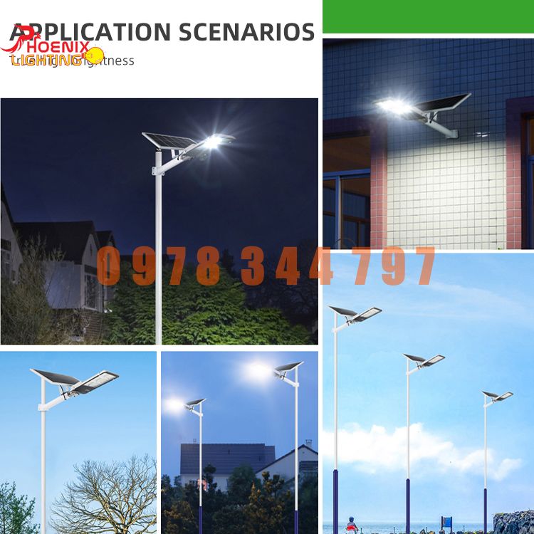 Đèn Đường Năng Lượng Mặt Trời SOLAR 200W-300W